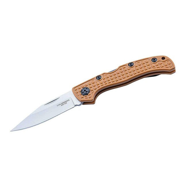 Herbertz žepni nož 7,7cm G10, rjava