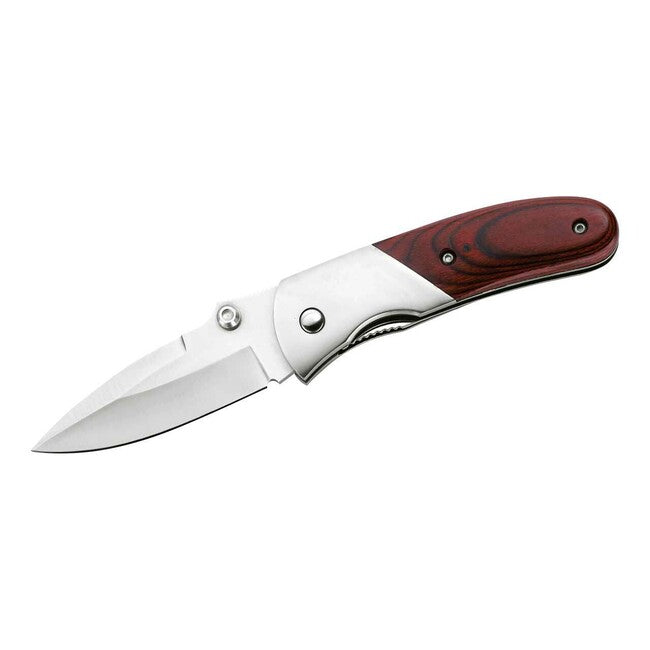 Herbertz žepni nož, les in jeklo, 9 cm