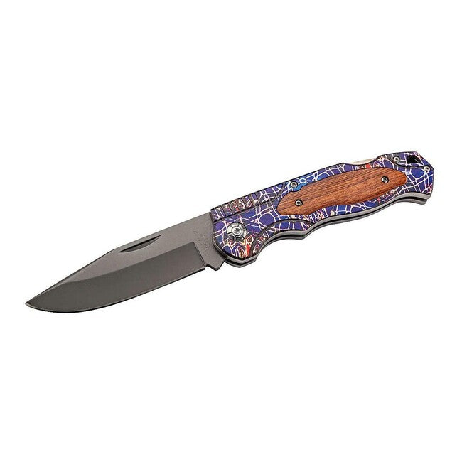 Herbertz žepni nož 9cm nerjaveče jeklo Cocobolo, barvni