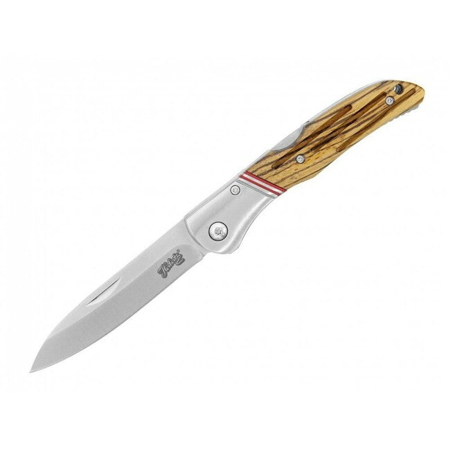 Herbertz žepni nož Zebraholz 9cm -53027, les
