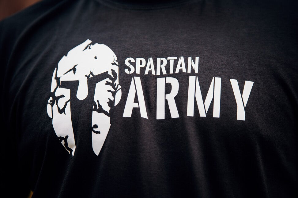 DRAGOWA Spartan Army μπλουζάκι, Μαύρο