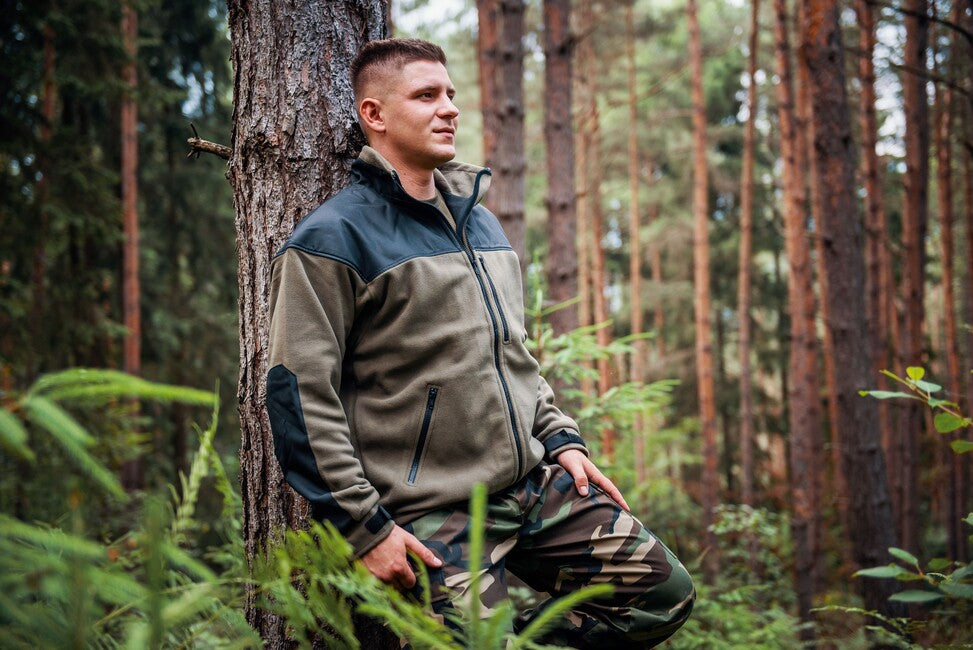 Helikon-Tex Classic Army Ενισχυμένο Φούτερ Fleece, λαδί-μαύρο