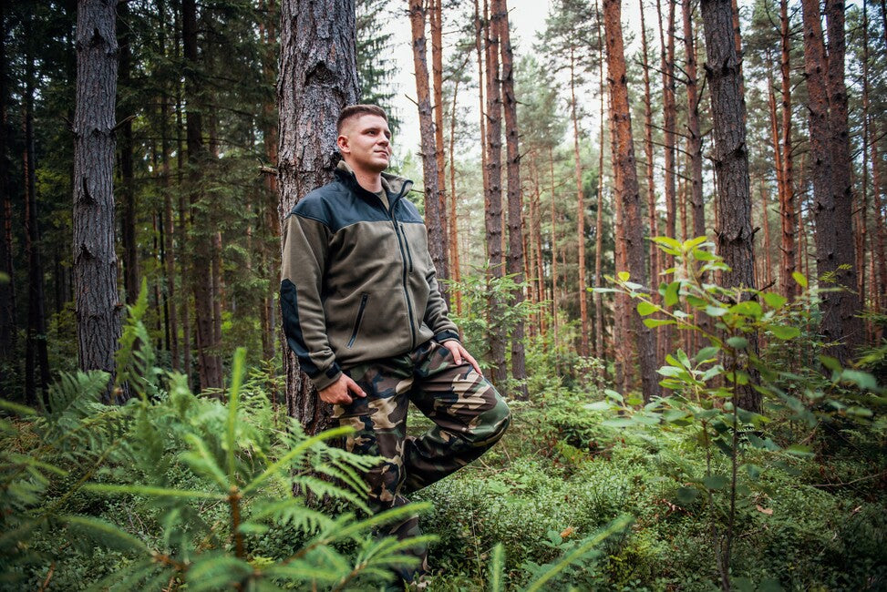 Helikon-Tex Classic Army flisasti okrepljeni softshell jakna, črna