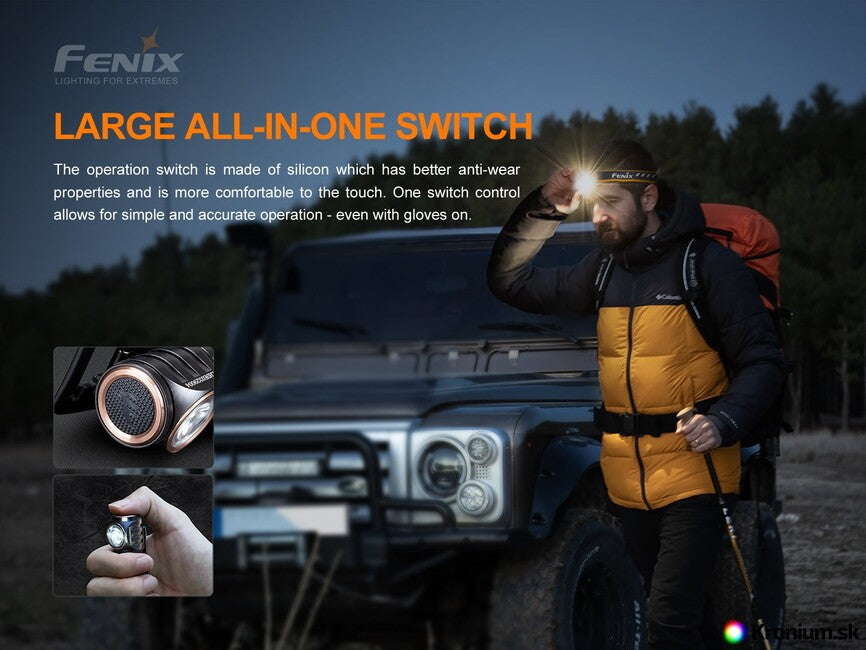 Fenix HM51R Ruby V2.0 čelovka nabíjateľná
