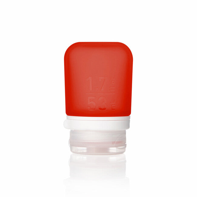Humangear Go Toob+ silikonska posoda za tekočine rdeče barve gotoob, rdeča, 53 ml