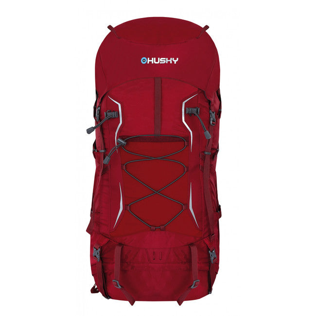 HUSKY Ultralight Ribon 60L Backpack, Burgundy