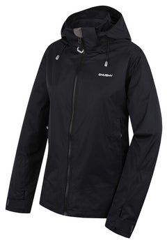 HUSKY Nelory women's hardshell jacket, black, L