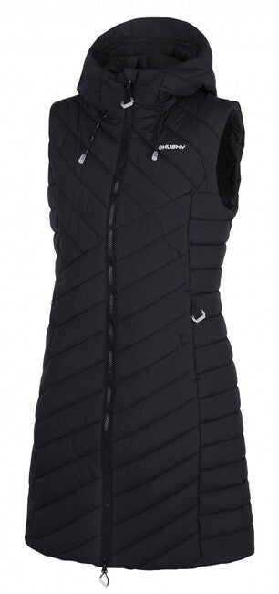 HUSKY Napi hardshell telovnik ženski, črn