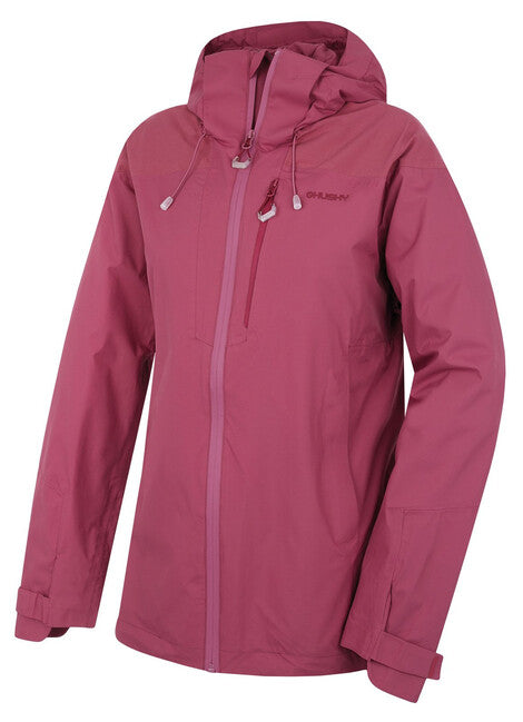 HUSKY Nicker softshell jakna ženski, temno vinsko rdeča