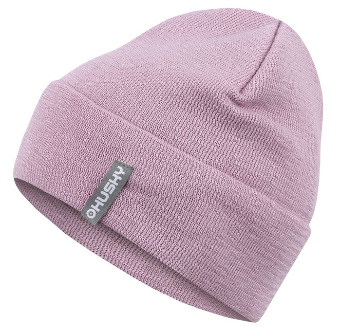 HUSKY Merhat 4 merino kučma ženski, svetlo vijolična