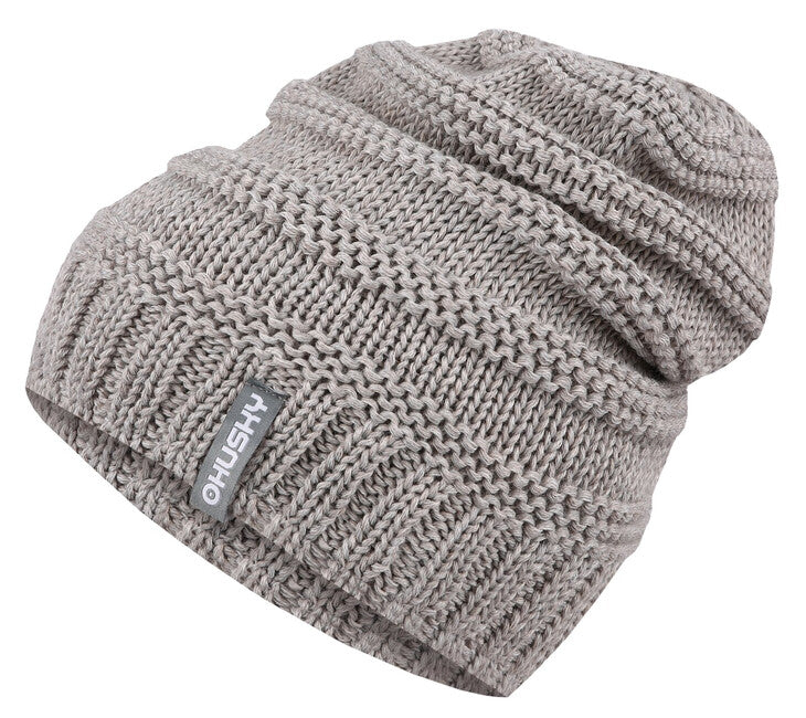 HUSKY Merhat 5 merino kučma ženska, bež