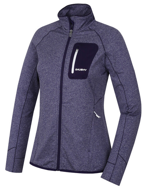 HUSKY Ane women's hoodie, dark blue-purple
