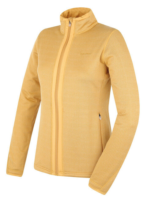 HUSKY Artic Zip women's zip sweatshirt, yellow