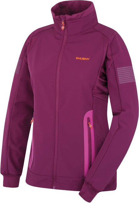HUSKY Scooby ženska softshell jakna, bordo