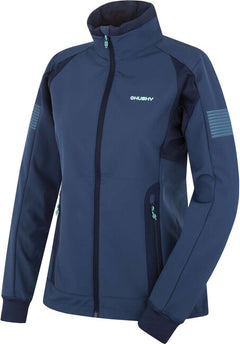 HUSKY Scooby γυναικείο softshell μπουφάν, σκούρο μπλε
