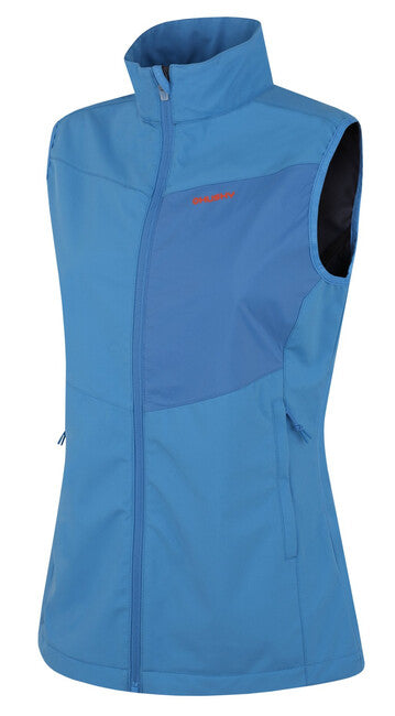 HUSKY Salien softshell telovnik ženski, svetlo modra