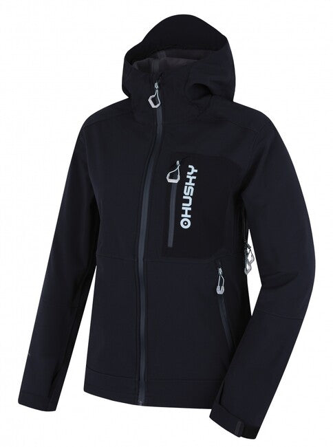 HUSKY Samai softshell jakna ženski, črna