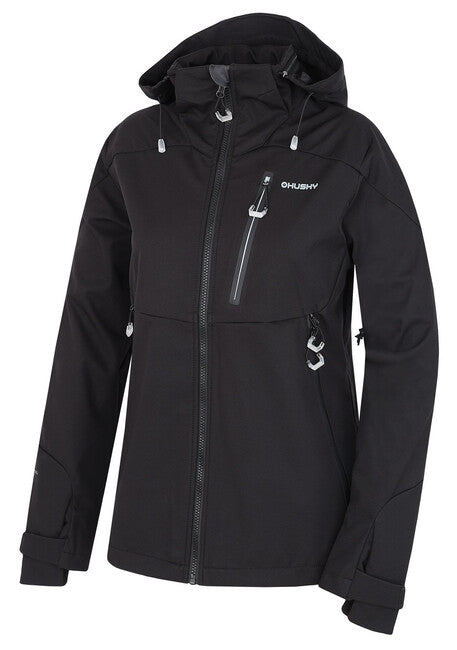 HUSKY Sauri softshell jakna ženski, črna
