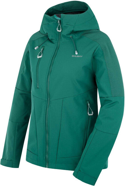 HUSKY Sevan softshell jakna ženski, temno zelena