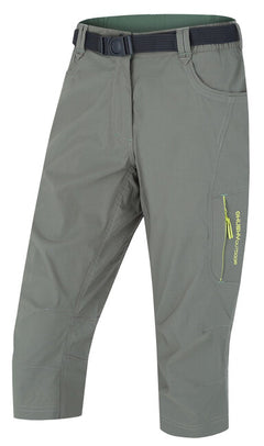 HUSKY Klery 3/4 women's trousers, green, L