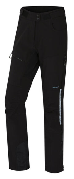 HUSKY Keson ženske softshell hlače, črna