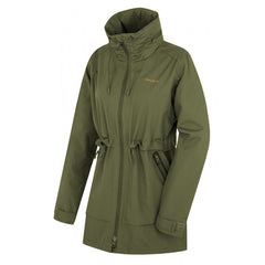 HUSKY Nevr women's hardshell coat, dark khaki