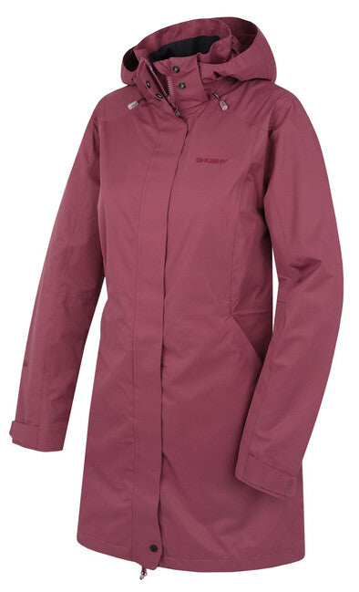 HUSKY Nut jakna softshell ženski, temno vinjena