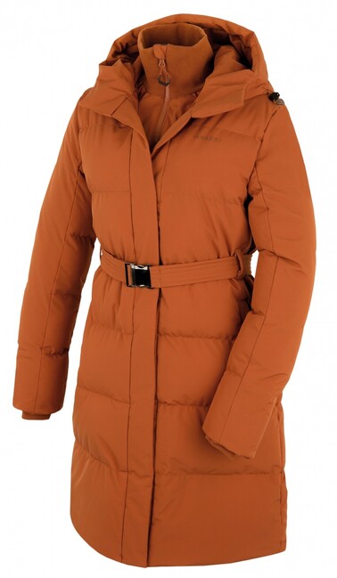 HUSKY Nerine polnjena jakna hardshell ženska, rjava