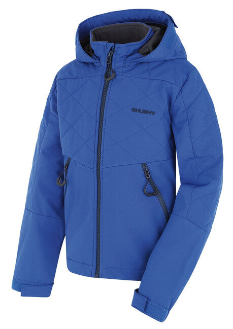 HUSKY Salex K softshell jakna otroška, temno modra