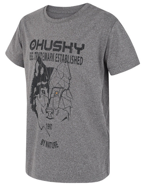 HUSKY Tash K funkčna majica otroška, temno siva