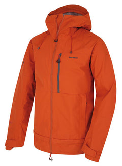 HUSKY Nanook M men's hardshell jacket, brick