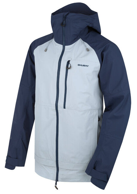 HUSKY Nanook M softshell jakna moška, temno modra/svetlo siva