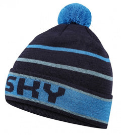 HUSKY Merino men's beanie Meralp, blue