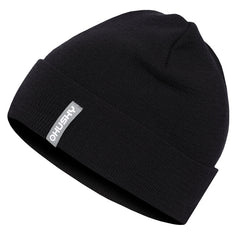 HUSKY Merhat 1 moška merino kapa, črna