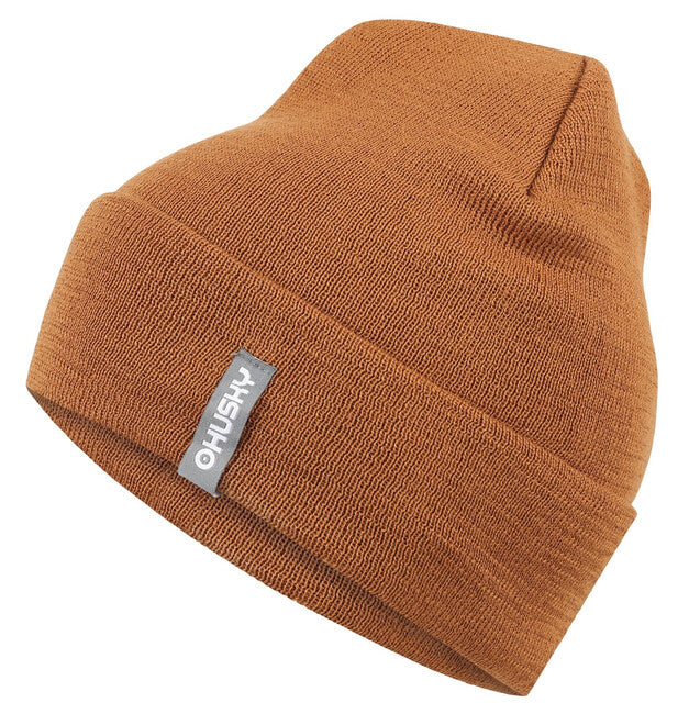 HUSKY Merhat 1 merino kučma moška, gorčična