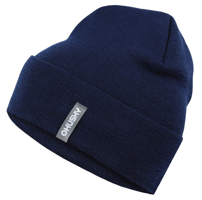 HUSKY Merhat 1 merino kučma moška, modra