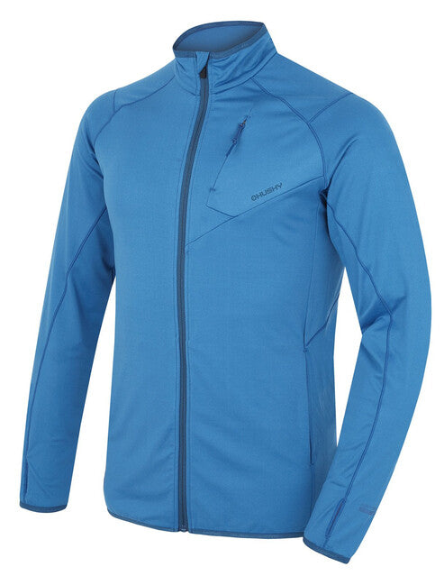 HUSKY Tarp men's zip-up sweatshirt, blue, M
