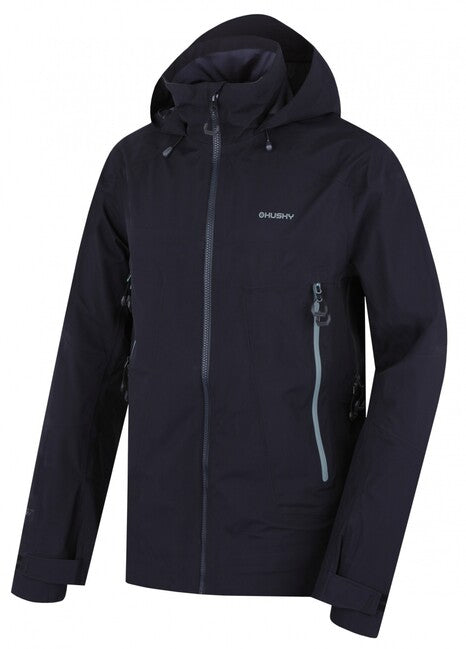HUSKY Nakron softshell jakna za na prostem, črna