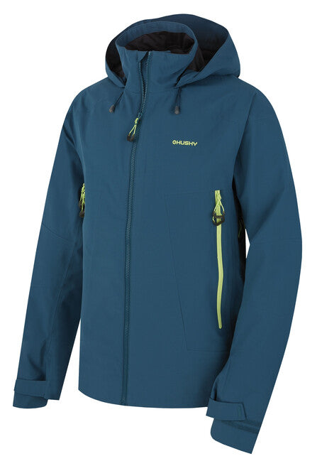 HUSKY Nakron moška outdoor jakna M, temno turkizna