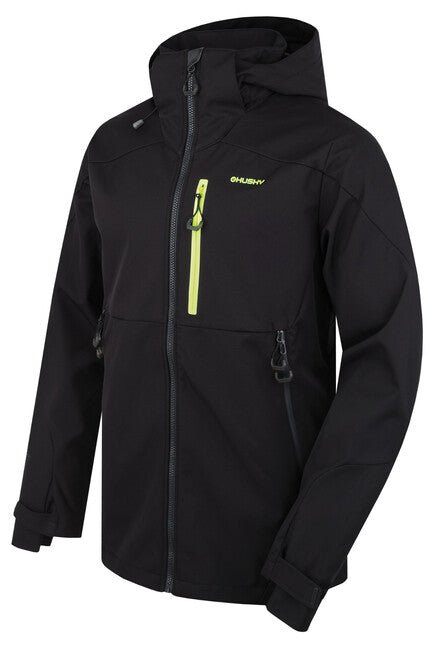 HUSKY Sauri moška softshell jakna, črna