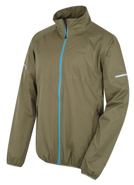 HUSKY Solei ultra lahka softshell moška jakna, temno khaki