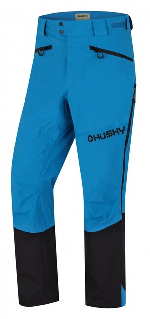 HUSKY Kippe hardshell hlače moški, modra/črna