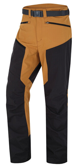 HUSKY Krony men's outdoor trousers, mustard
