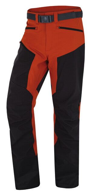 HUSKY Krony ανδρικό outdoor παντελόνι, σκούρο κεραμιδί