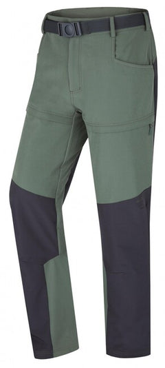 HUSKY Keiry moške outdoor hlače, zelena/antracit
