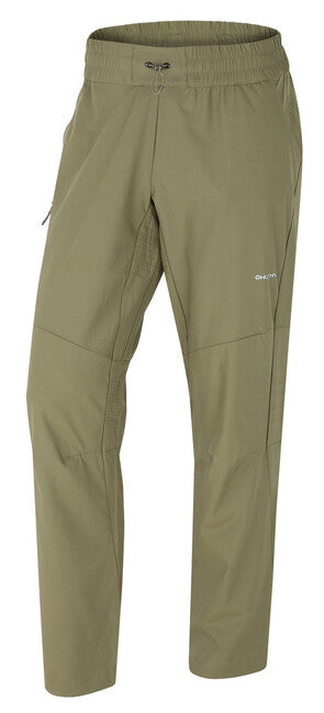 HUSKY Speedy Long hlače za na prostem moške, temno khaki