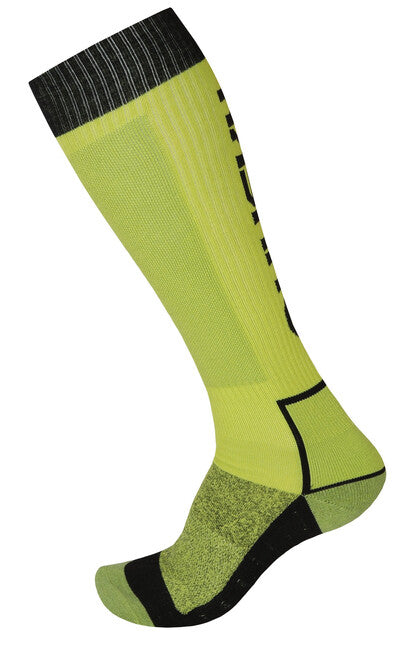 HUSKY Snow Wool Socks, Green/Black