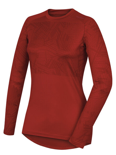 HUSKY Active Winter Termoprádlo ženska majica z dolgimi rokavi, rdeča