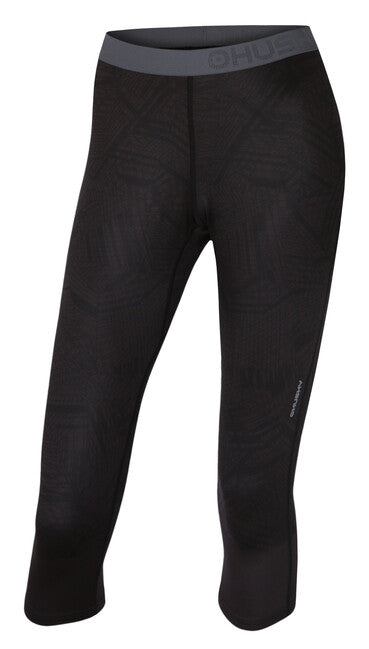 HUSKY Winter Active termo spodnje hlače 3/4 črne ženske