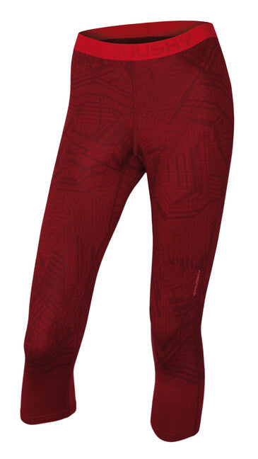 HUSKY Winter Active termo hlače 3/4 ženski, temno rjava